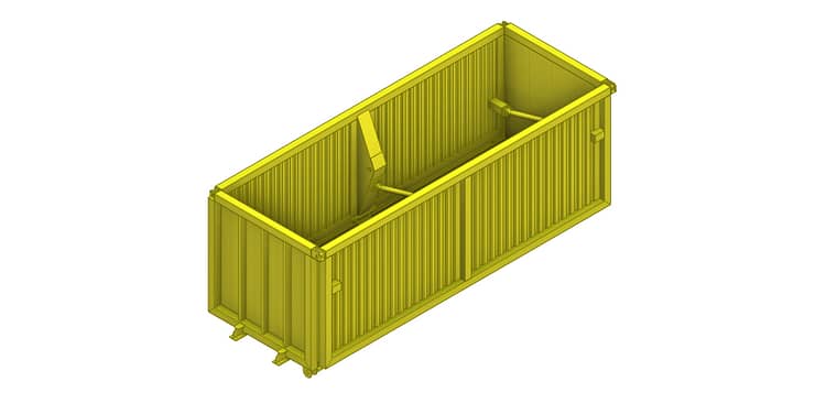 EXSTEL Hydraulic Container Type EXB-CC